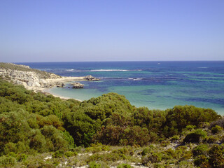 Reiseexperte Steffen während Fahrradtour auf Rottnest Island