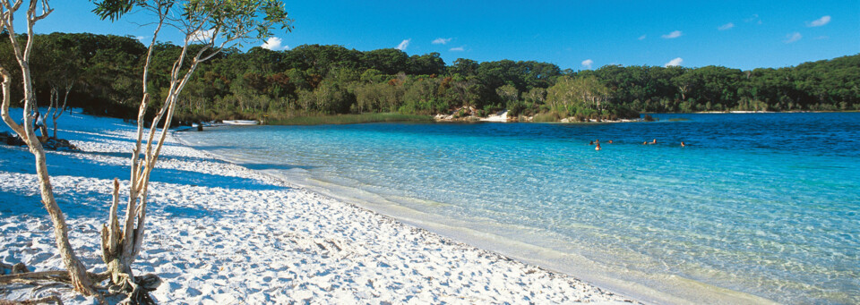 Lake McKenzie auf Fraser Island