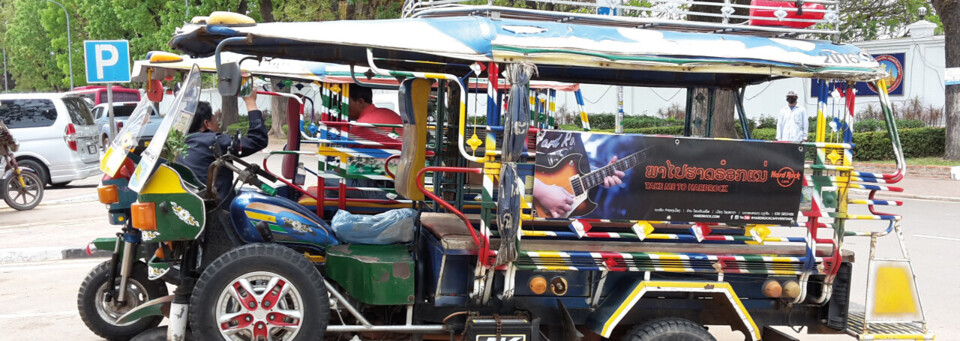 Laos Tuk Tuk
