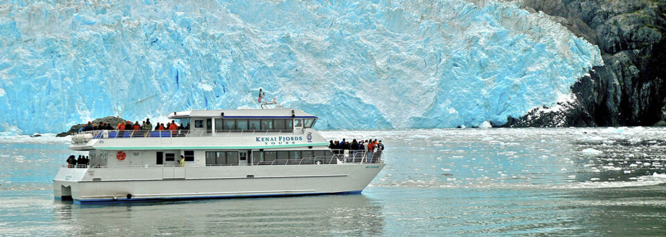 Ausflugsboot im Kenai Fjords Nationalpark