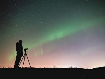 Nordlichter in Island
