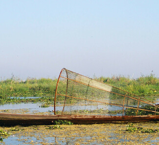 Inle See - Ein-Bein-Ruderer