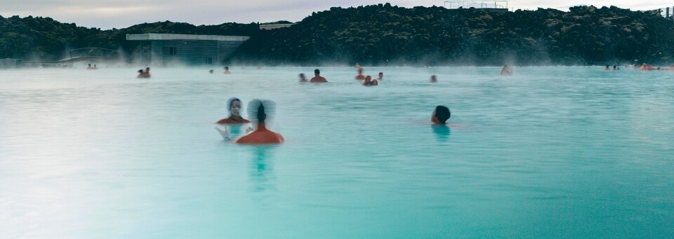 Blaue Lagune in Island