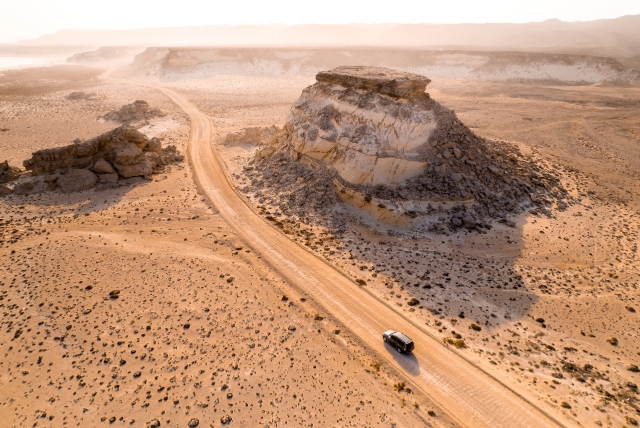 Mit dem Mietwagen im Oman