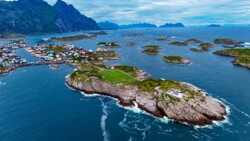 Svolvær in Norwegen