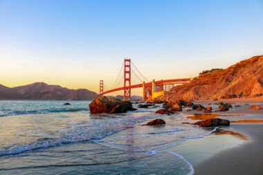 Marshall's Beach in San Francisco