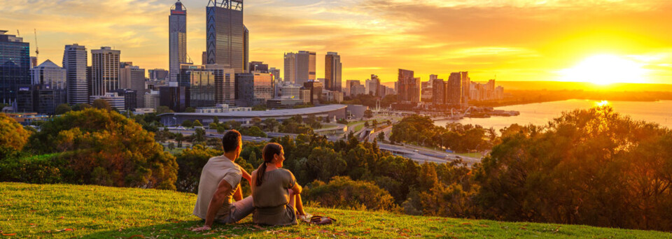 Ausblick auf Perth