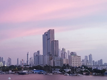 Reisebericht Kolumbien - Skyline Cartagenas