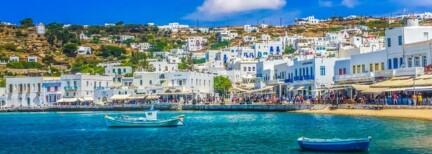 Inselhüpfen Kykladen - Mykonos, Paros, Naxos und Santorini