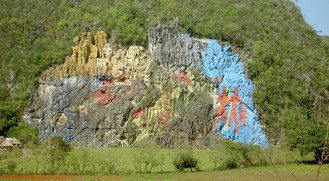 Prähistorische Mauer Kuba