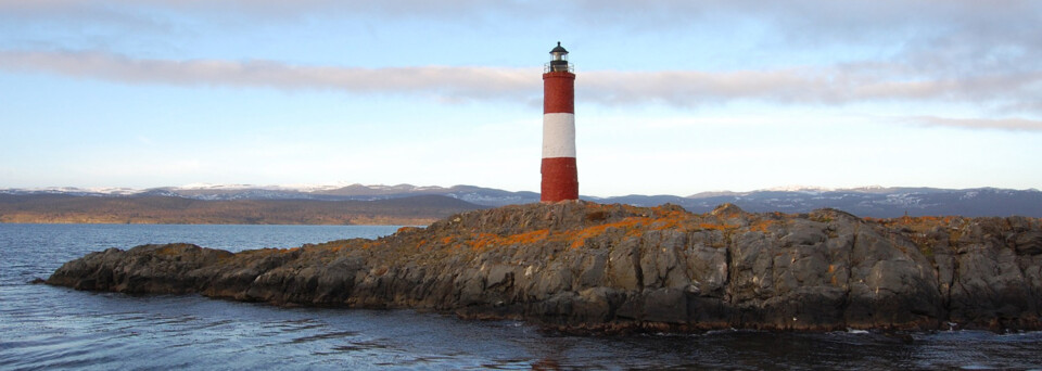 Leuchtturm in Ushuaia Feuerland
