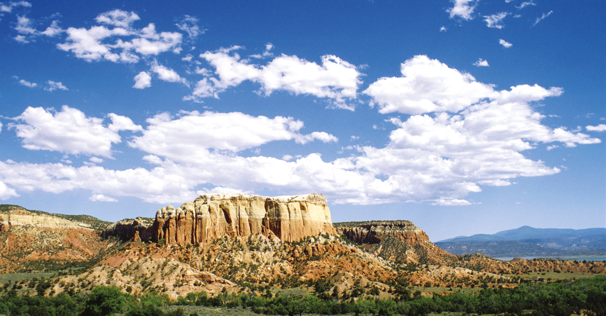 Ghost Range in New Mexico