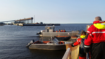 Im Hafen von Churchill