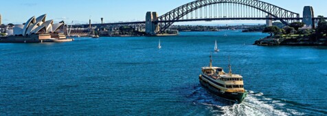Hop On Hop Off – durch den Hafen von Sydney 