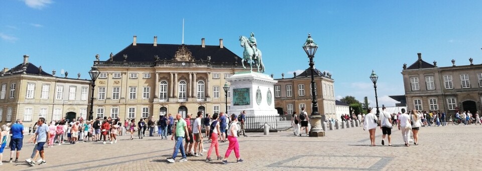 Schloss Amalienborg in Kopenhagen