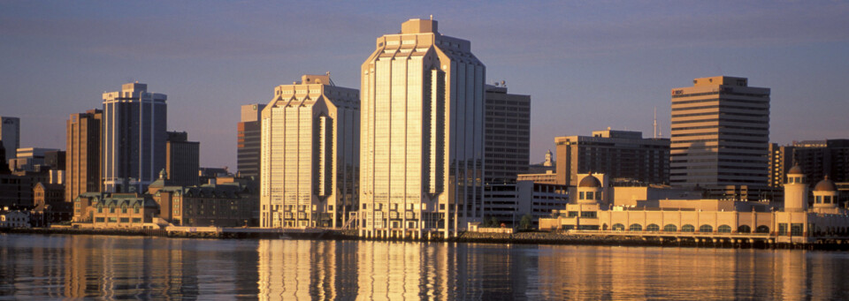 Blick auf die Waterfront, Halifax