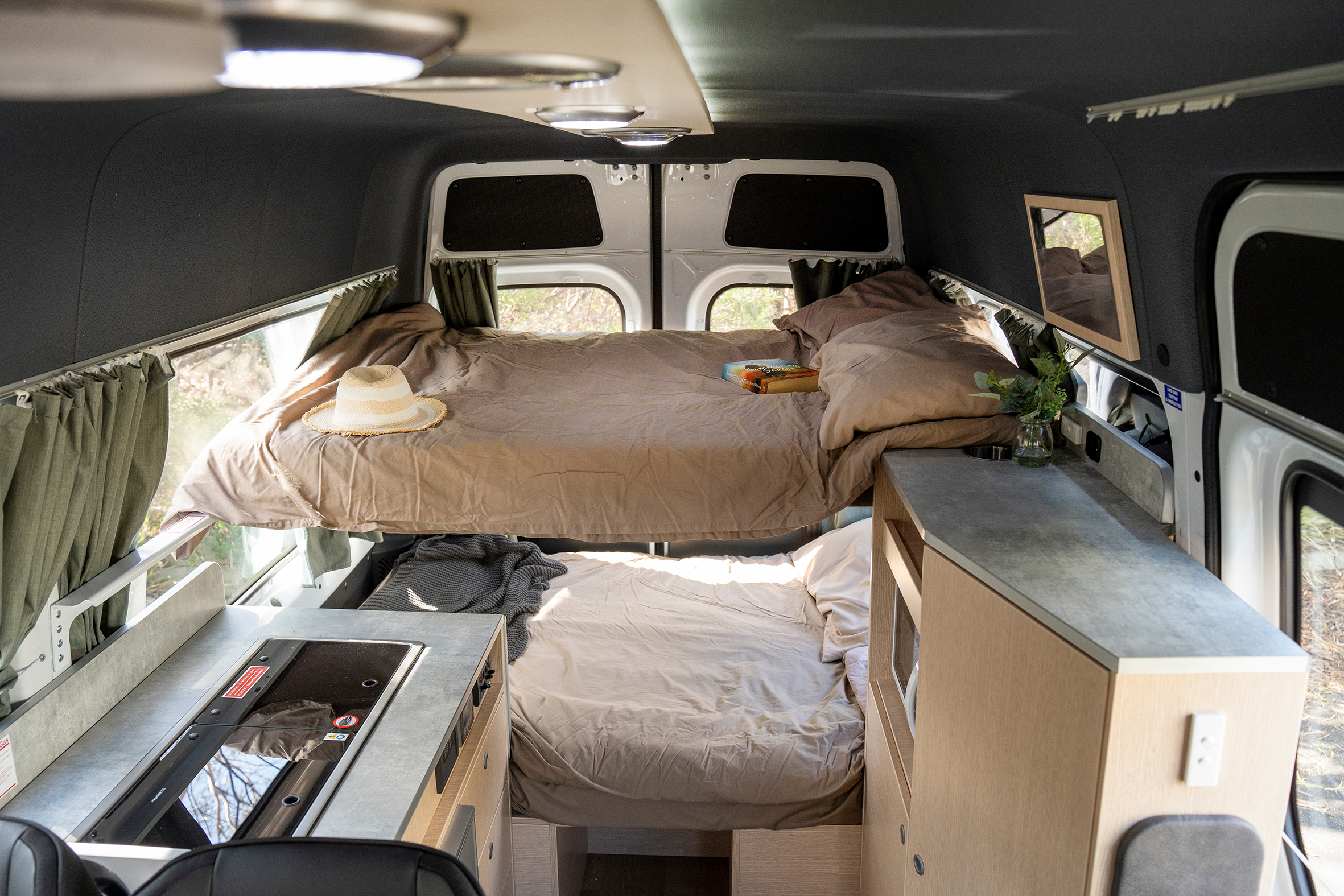 Interior des Britz Voyager