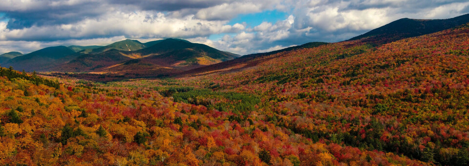 White Mountains in New Hampshire