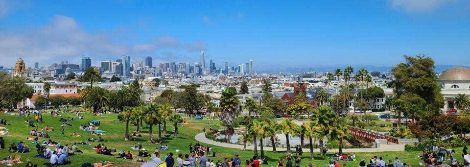 Mission Dolores Park in San Francisco