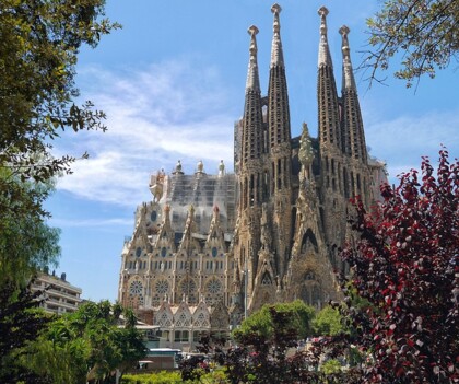 Sagrada Familia von außen