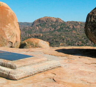 Matobo Nationalpark, Simbabwe - Grabmal von Cecile Rhodes