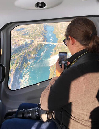 Helikopterrundflug über die Niagarafälle - Ostkanada Reisebericht