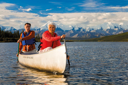 Kanufahrt im Denali Nationalpark