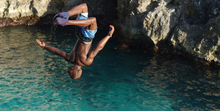 Jamaika Reisebericht - Klippenspringer in Negril